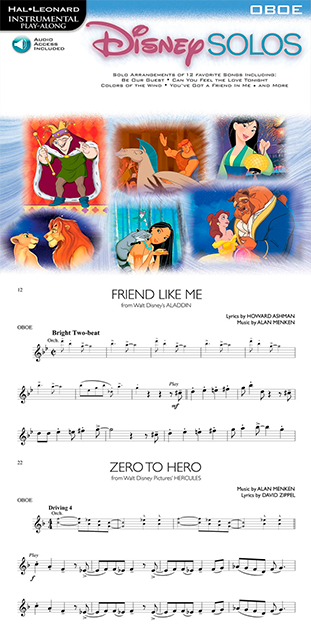 Disney Solos for Oboe 